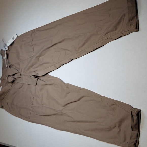 VANILLA STAR Juniors' Tie-Front Cuffed Utility Pants W26/3 - Picture 2 of 10